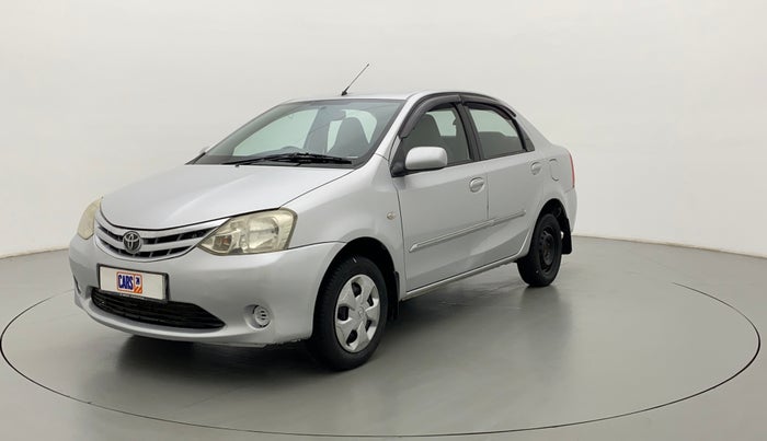 2012 Toyota Etios G, Petrol, Manual, 89,441 km, Left Front Diagonal