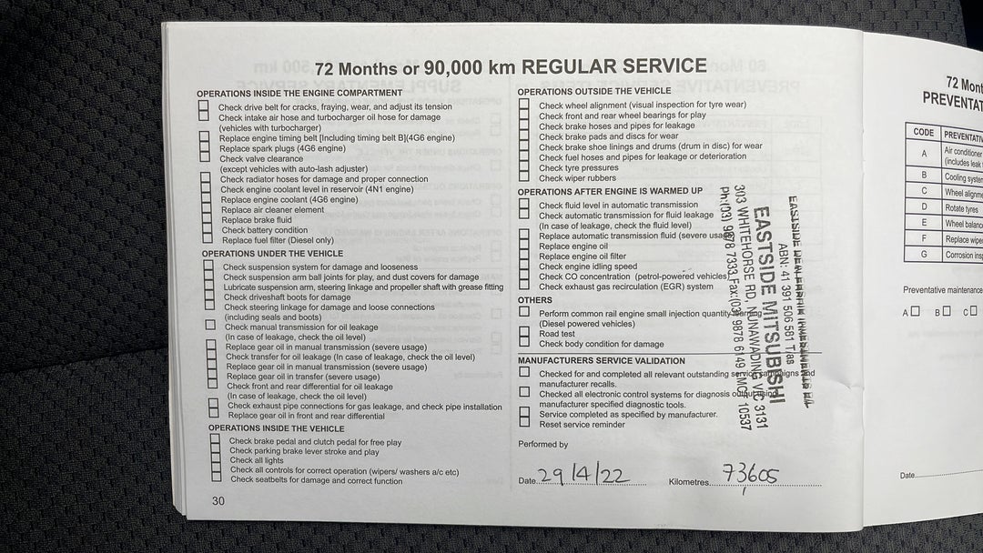 2016 Mitsubishi Triton Glx (4x4), Automatic, 74372 km, Service History