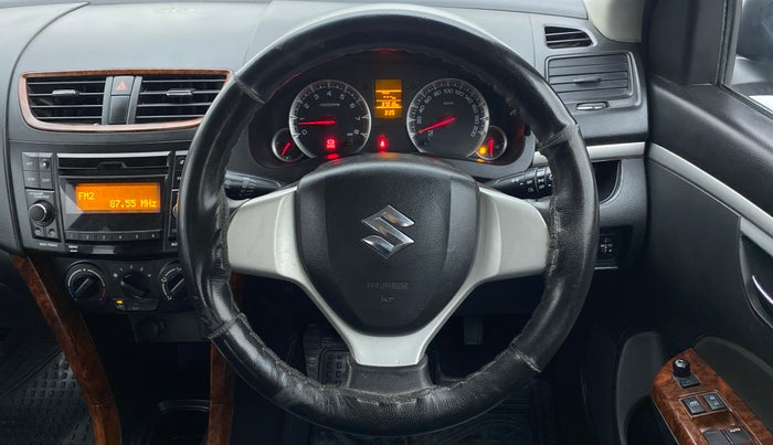 2017 Maruti Swift VXI D, Petrol, Manual, 37,014 km, Steering Wheel Close Up
