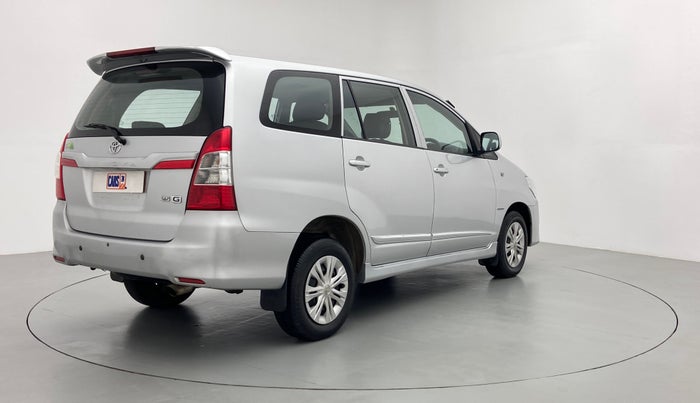 2014 Toyota Innova 2.5 GX 7 STR BS IV, Diesel, Manual, 1,23,972 km, Right Back Diagonal