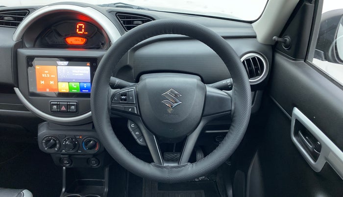 2022 Maruti S PRESSO VXI PLUS AMT, Petrol, Automatic, 1,288 km, Steering Wheel Close Up