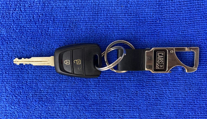 2019 Hyundai Grand i10 SPORTZ 1.2 KAPPA VTVT, Petrol, Manual, 8,515 km, Key Close Up