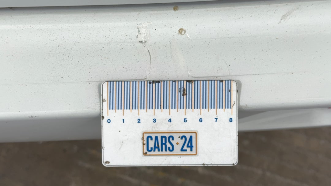 Bumper Rear Scratch