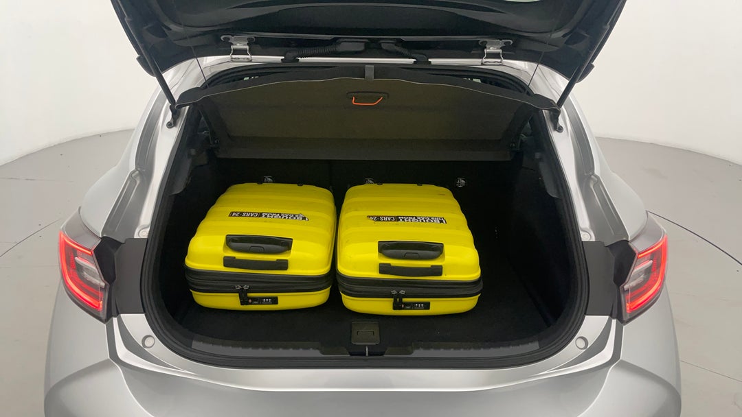 Boot Inside View with Luggage