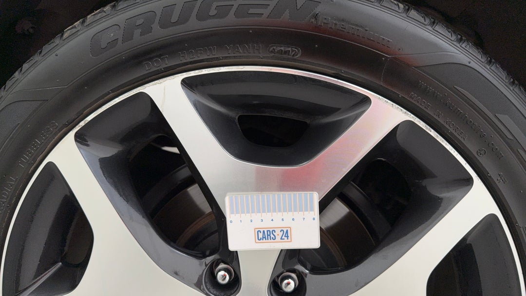 Wheels Rim Rear LHS Gutter Rash