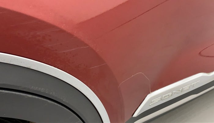 2021 KIA SONET HTX 1.0 IMT, Petrol, Manual, 21,307 km, Right rear door - Minor scratches