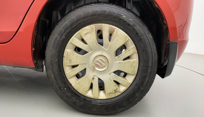 2013 Maruti Swift VXI D, Petrol, Manual, 37,757 km, Left Rear Wheel