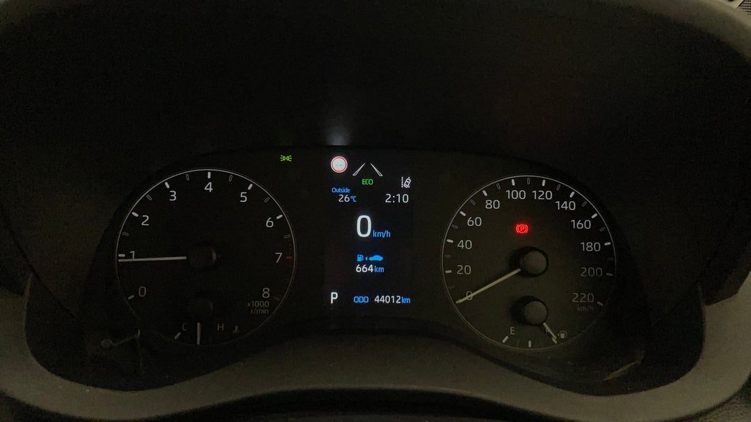 2023 Toyota Yaris Ascent Sport, Automatic, 44012 km, Odometer View