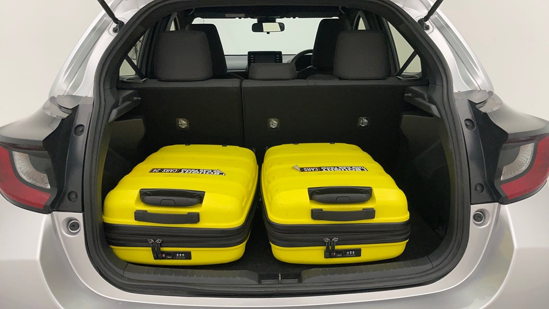 2023 Toyota Yaris Ascent Sport, Automatic, 44012 km, Boot Inside View with Luggage