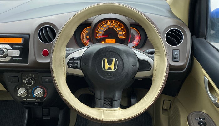 2012 Honda Brio 1.2 V MT I VTEC, Petrol, Manual, 58,044 km, Steering Wheel Close Up
