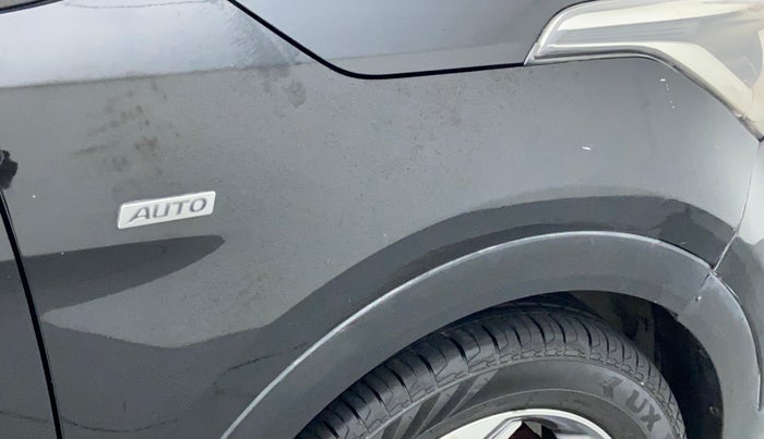 2019 Hyundai Creta SX AT 1.6 PETROL, Petrol, Automatic, 55,766 km, Right fender - Minor scratches