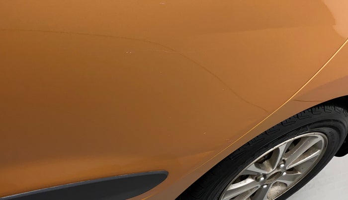 2015 Hyundai Grand i10 ASTA 1.2 KAPPA VTVT, Petrol, Manual, 83,738 km, Rear left door - Minor scratches