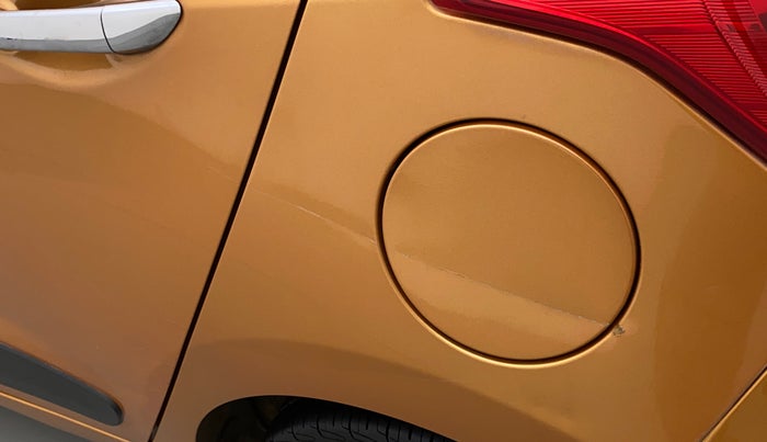 2015 Hyundai Grand i10 ASTA 1.2 KAPPA VTVT, Petrol, Manual, 83,738 km, Left quarter panel - Slightly dented