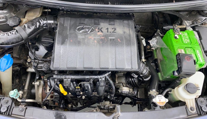 2015 Hyundai Grand i10 SPORTZ 1.2 KAPPA VTVT, Petrol, Manual, 22,695 km, Open Bonet