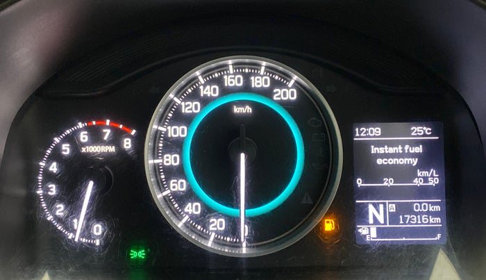 2017 Maruti IGNIS ZETA 1.2 K12 AMT, Petrol, Automatic, 17,362 km, Odometer Image