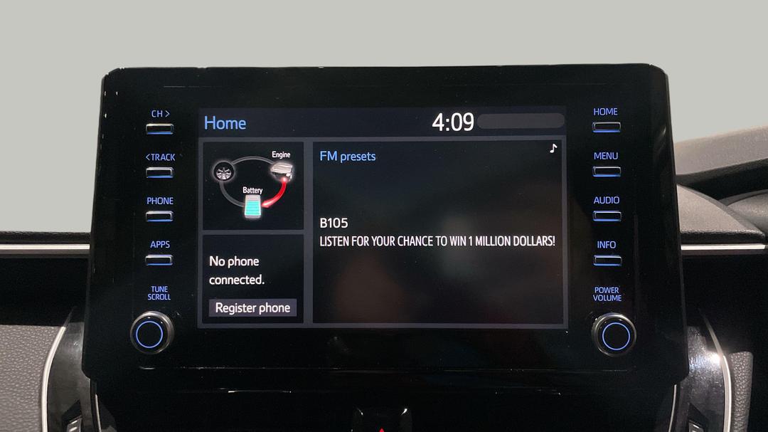 2021 Toyota Corolla Ascent Sport Hybrid, Automatic, 41381 km, Infotainment System