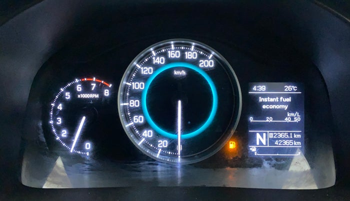 2017 Maruti IGNIS ZETA 1.2 AMT, Petrol, Automatic, 42,365 km, Odometer Image