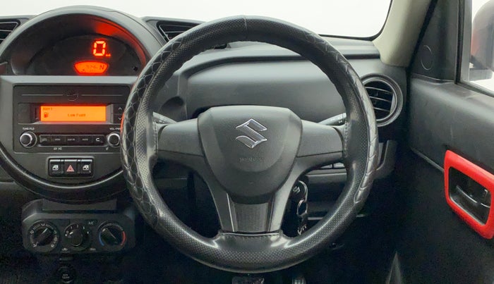 2019 Maruti S PRESSO VXI AMT, Petrol, Automatic, 75,409 km, Steering Wheel Close Up