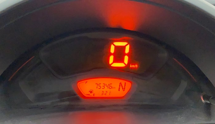 2019 Maruti S PRESSO VXI AMT, Petrol, Automatic, 75,346 km, Odometer Image