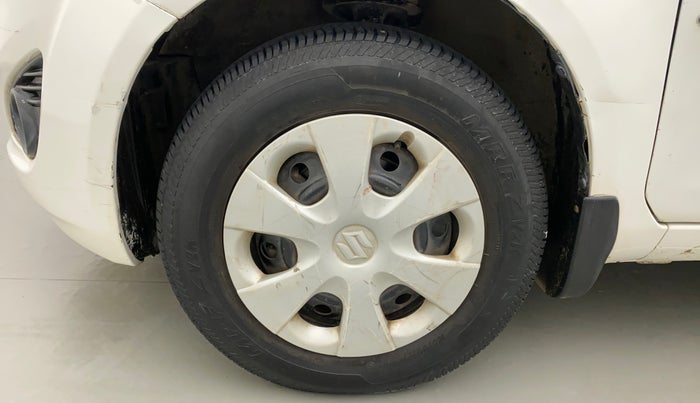 2012 Maruti Ritz VXI, Petrol, Manual, 1,11,046 km, Left Front Wheel