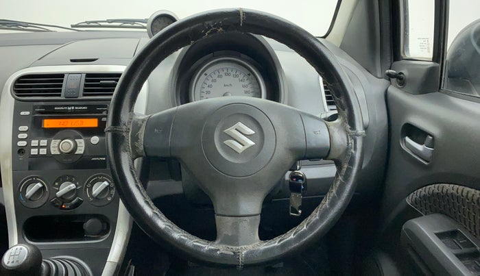 2012 Maruti Ritz VXI, Petrol, Manual, 1,11,046 km, Steering Wheel Close Up