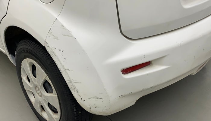 2012 Maruti Ritz VXI, Petrol, Manual, 1,11,046 km, Rear bumper - Minor damage
