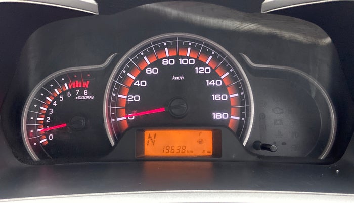 2016 Maruti Alto K10 VXI AMT P, Petrol, Automatic, 19,487 km, Odometer Image