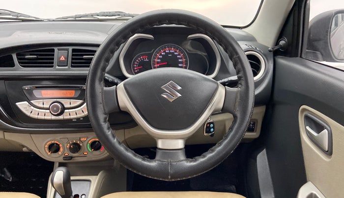 2016 Maruti Alto K10 VXI AMT P, Petrol, Automatic, 19,487 km, Steering Wheel Close Up