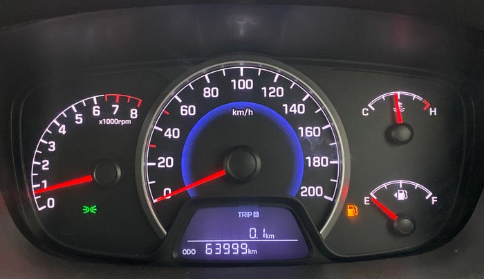 2015 Hyundai Grand i10 SPORTZ 1.2 KAPPA VTVT, Petrol, Manual, 64,053 km, Odometer Image