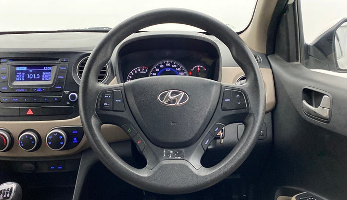 2015 Hyundai Grand i10 SPORTZ 1.2 KAPPA VTVT, Petrol, Manual, 64,053 km, Steering Wheel Close Up