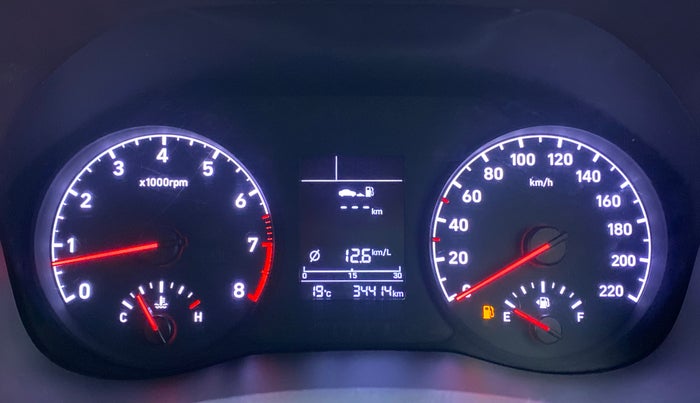 2018 Hyundai Verna 1.6 SX VTVT, Petrol, Manual, 34,323 km, Odometer View