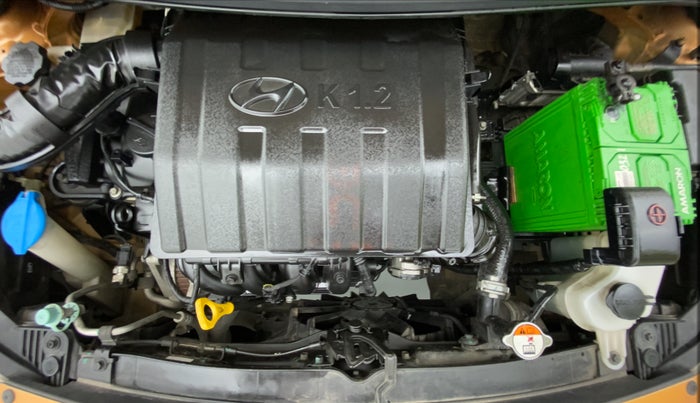 2015 Hyundai Grand i10 ASTA 1.2 KAPPA VTVT, Petrol, Manual, 13,432 km, Engine Bonet View