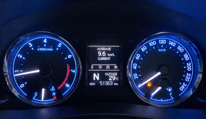 2015 Toyota Corolla Altis VL AT, Petrol, Automatic, 51,328 km, Odometer View