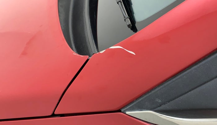2018 Hyundai Verna 1.6 VTVT SX, Petrol, Manual, 55,600 km, Left A pillar - Minor scratches