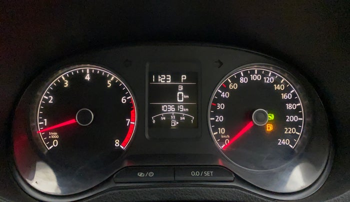 2017 Volkswagen Polo GT TSI AT, Petrol, Automatic, 1,04,094 km, Odometer Image