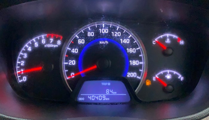 2015 Hyundai Grand i10 SPORTZ 1.2 KAPPA VTVT, Petrol, Manual, 40,409 km, Odometer Image