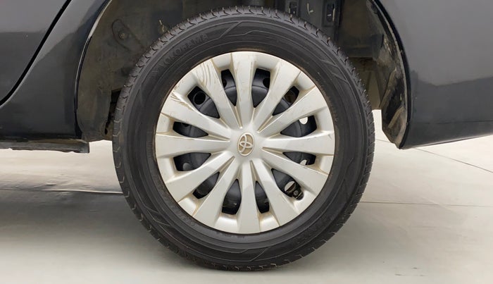 2012 Toyota Etios G, Petrol, Manual, 66,371 km, Left Rear Wheel