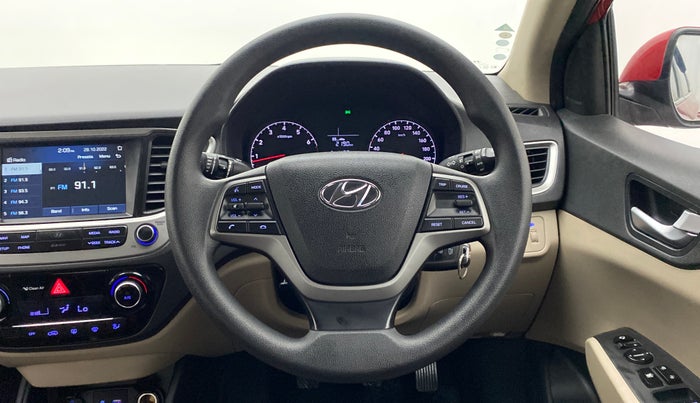 2018 Hyundai Verna 1.6 SX VTVT, Petrol, Manual, 23,456 km, Steering Wheel Close Up