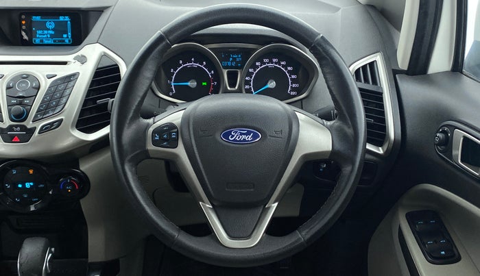 2014 Ford Ecosport 1.5 TITANIUM TI VCT AT, Petrol, Automatic, 37,849 km, Steering Wheel Close Up