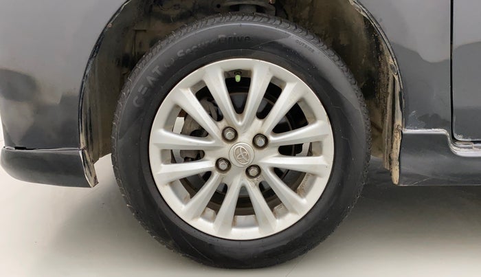 2011 Toyota Etios Liva VX, Petrol, Manual, 43,535 km, Left Front Wheel