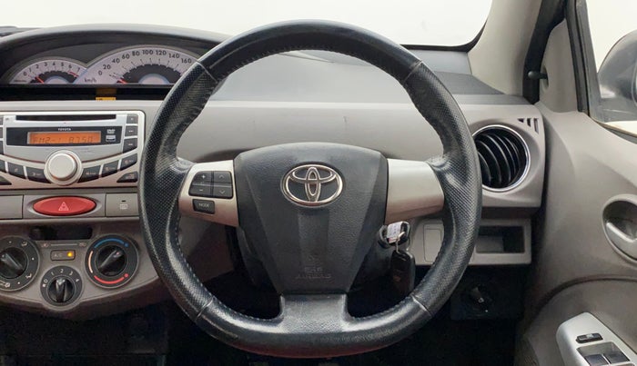 2011 Toyota Etios Liva VX, Petrol, Manual, 43,535 km, Steering Wheel Close Up