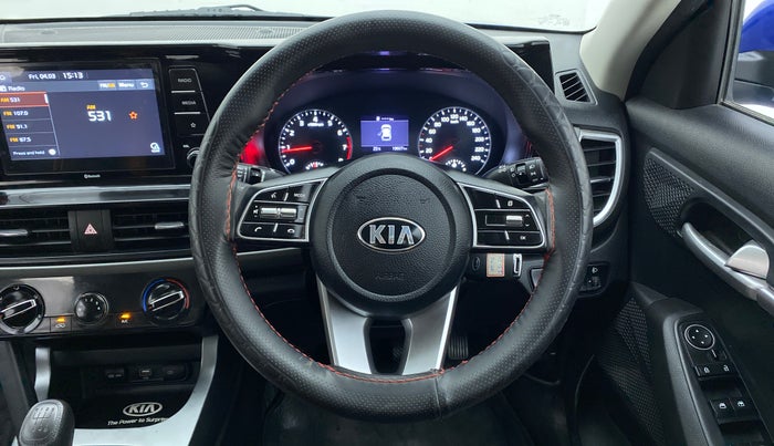 2019 KIA SELTOS HTK 1.5 PETROL, Petrol, Manual, 19,895 km, Steering Wheel Close Up