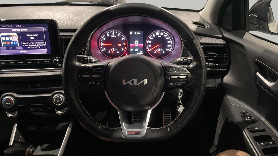 2021 Kia Rio Gt-line, Automatic, 53745 km, Steering Wheel Close-up