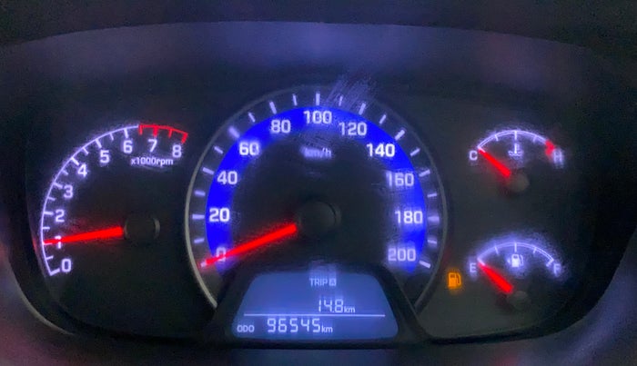 2014 Hyundai Xcent S 1.2, Petrol, Manual, 96,310 km, Odometer Image