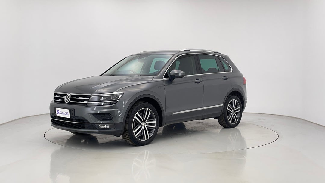 2019 Volkswagen Tiguan 162 Tsi Highline, Automatic, 64356 km, Left Front Diagonal (45- Degree) View