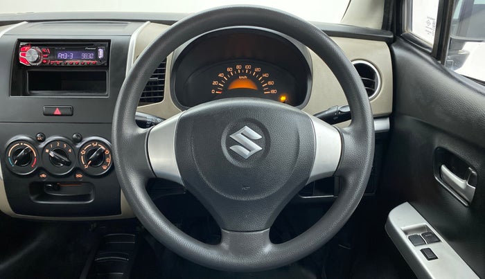 2014 Maruti Wagon R 1.0 LXI CNG, CNG, Manual, 63,426 km, Steering Wheel Close Up