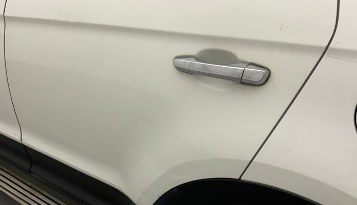 2017 Hyundai Creta SX PLUS AT 1.6 PETROL, Petrol, Automatic, 87,878 km, Rear left door - Minor scratches
