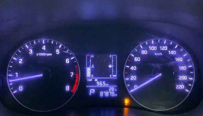 2017 Hyundai Creta SX PLUS AT 1.6 PETROL, Petrol, Automatic, 87,878 km, Odometer Image
