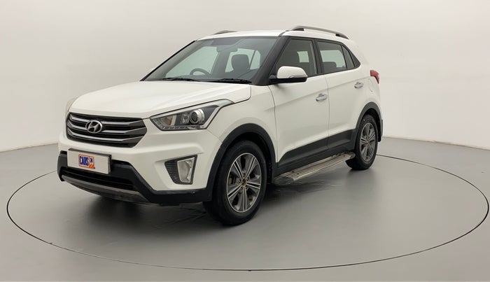 2017 Hyundai Creta SX PLUS AT 1.6 PETROL, Petrol, Automatic, 87,878 km, Left Front Diagonal