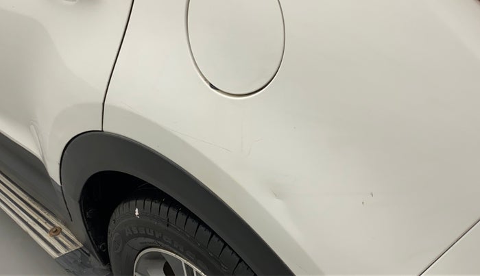 2017 Hyundai Creta SX PLUS AT 1.6 PETROL, Petrol, Automatic, 87,878 km, Left quarter panel - Slightly dented